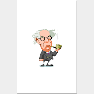 Jean Piaget, Swiss psychologist (C038/9556) Posters and Art